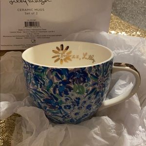 Lilly Pulitzer boxed mug set (2 mugs)
